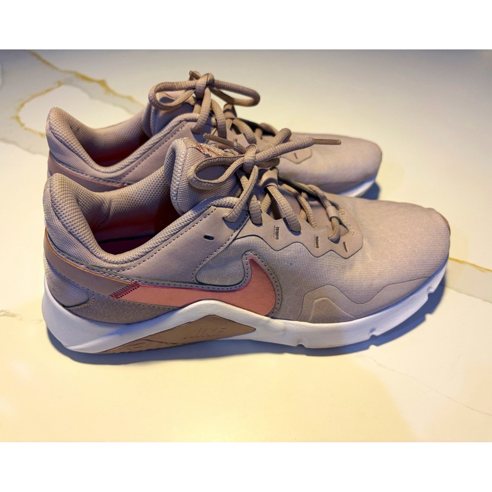 Nike Legend Essential 2 Gray Low Top Lace-Up Athletic Sneakers CQ9545-003